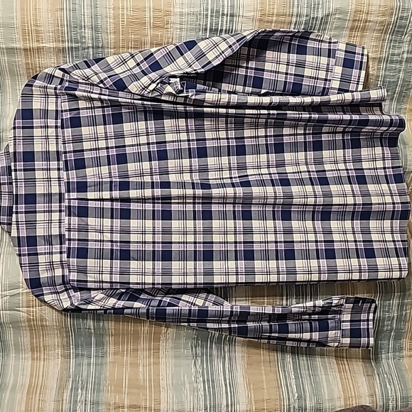 Jos A Bank Full Buttondown Front Plaid Shirt - Picture 3 of 4